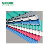 SGCC DX51D Galvanized gi corrugated plastic roofing sheets for greenhouse